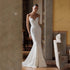 Simple Wedding Dresses Satin Bridal Gowns Strapless Backless